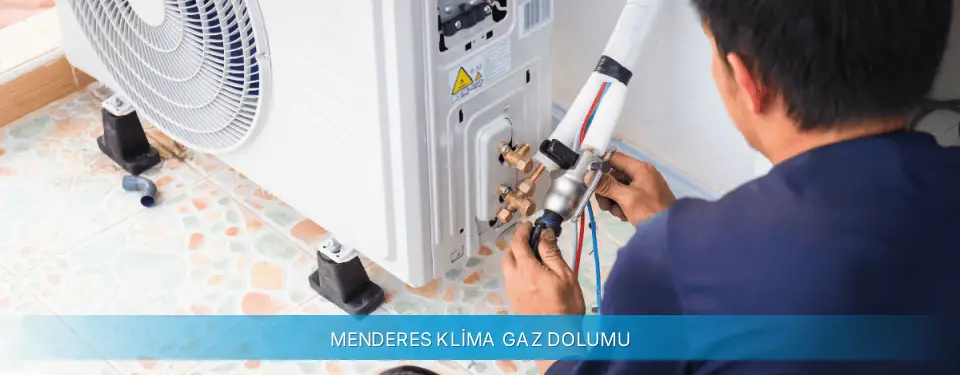 Menderes İlçemi Gree Klima Gaz Dolumu
